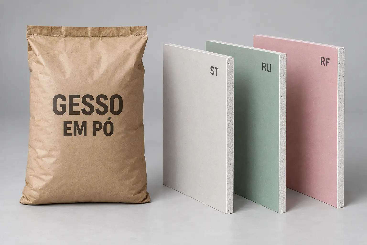 Gesso e Drywall — imagem ilustrativa